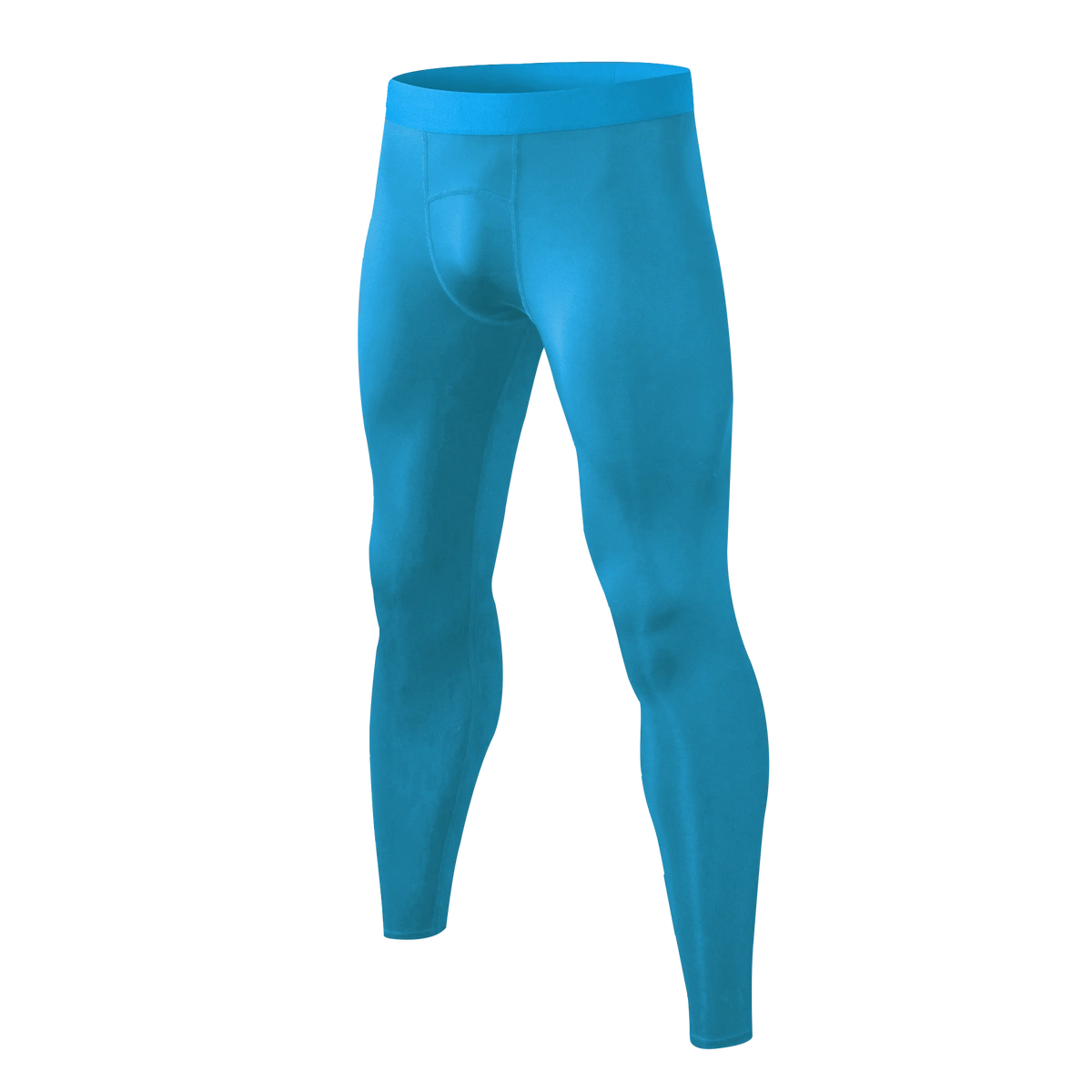 Men's Fitted Training Leggings for Gym and Running