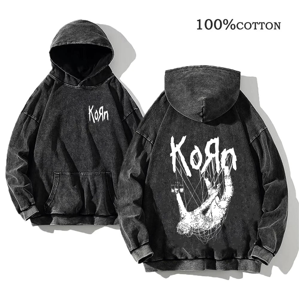Graphic Long Sleeve Casual Hooded Sweatshirt with Original Style Options