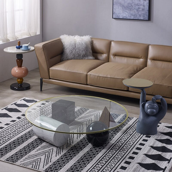 Nordic Creative Side Table Modern Minimalist Sofa Movable Corner Designer Net Red Sugar Gourd Small Coffee Furniture New