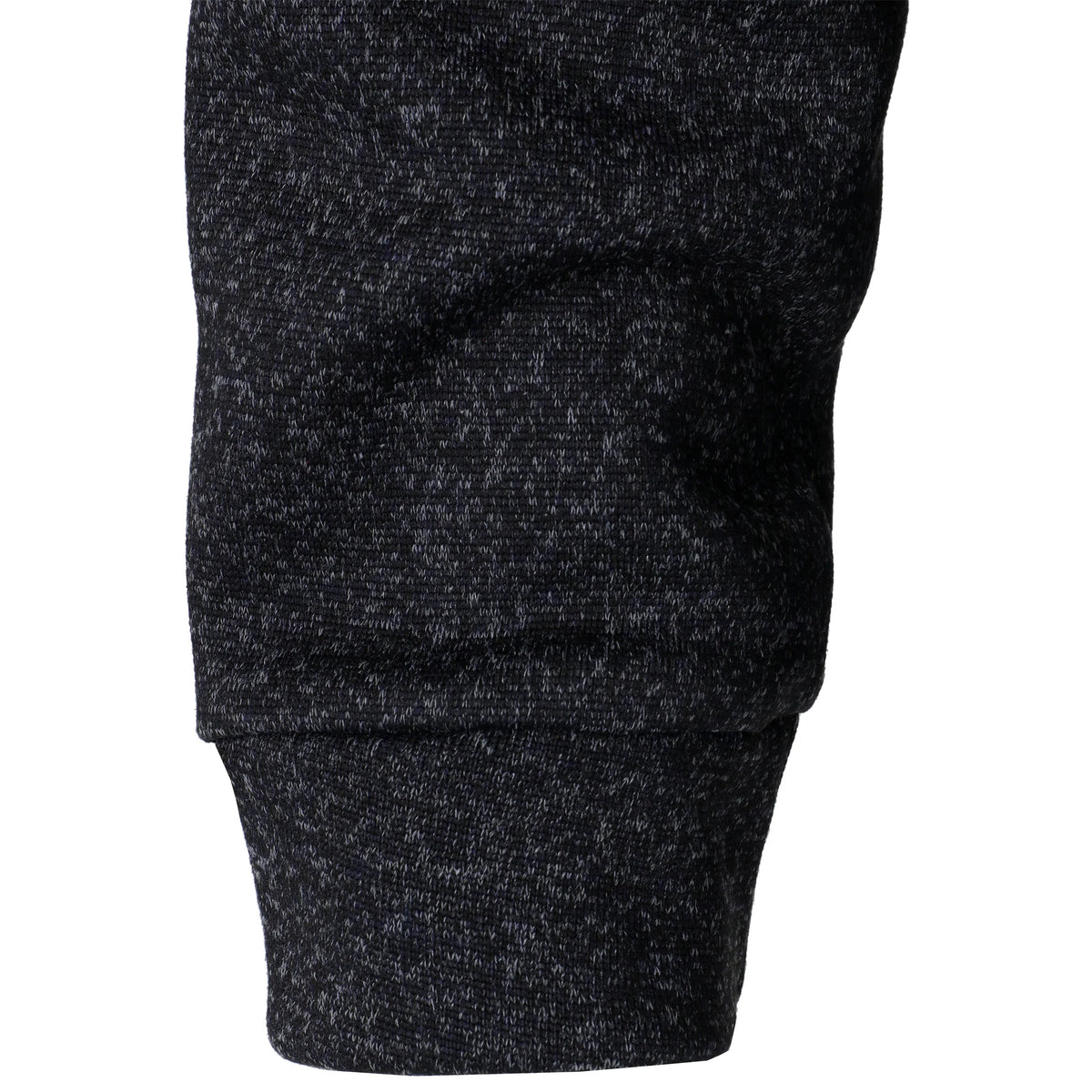 Men's Elbow Patch Quarter Zip Knit Sweater