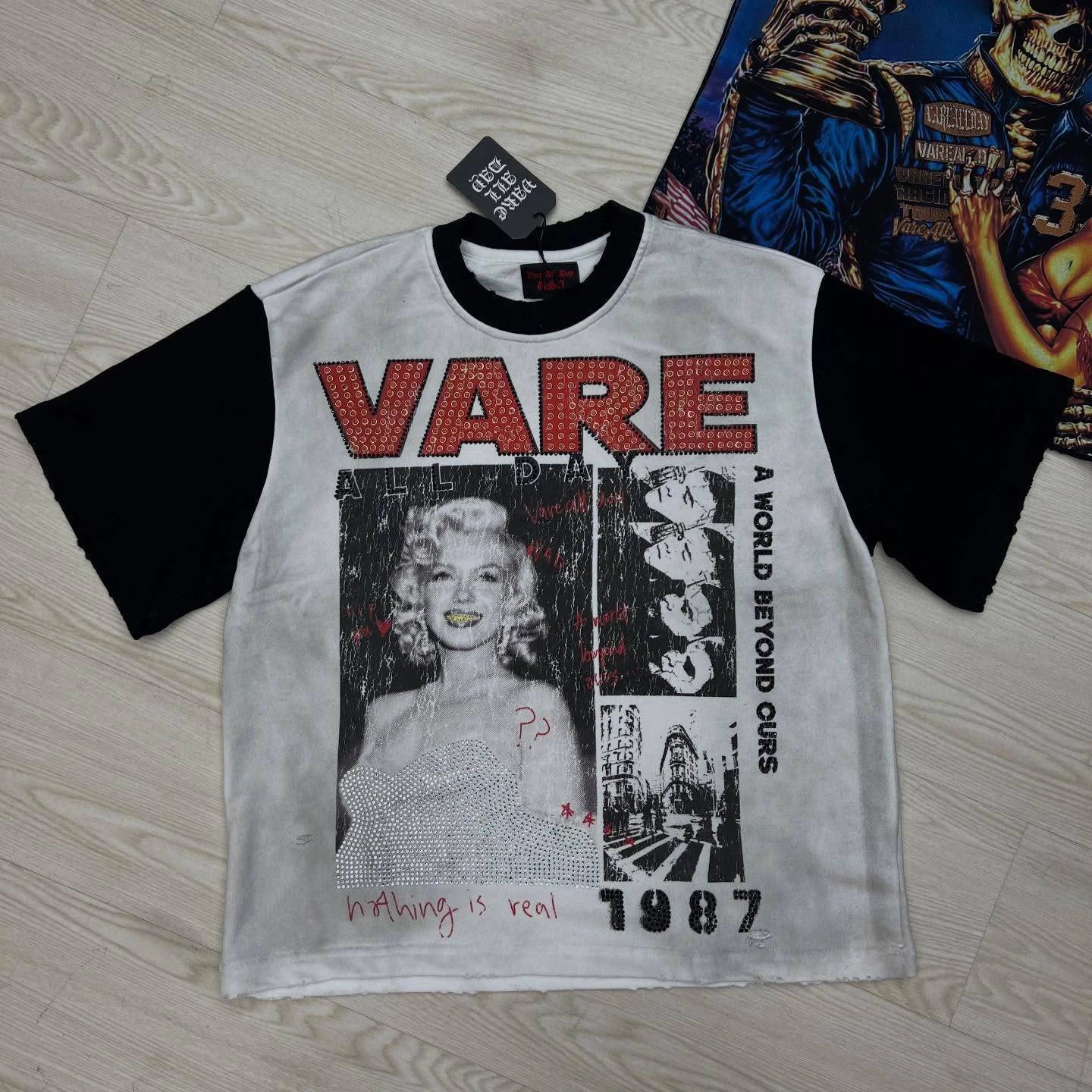 Graphic Crew Neck Short Sleeve Casual Pullover T Shirt