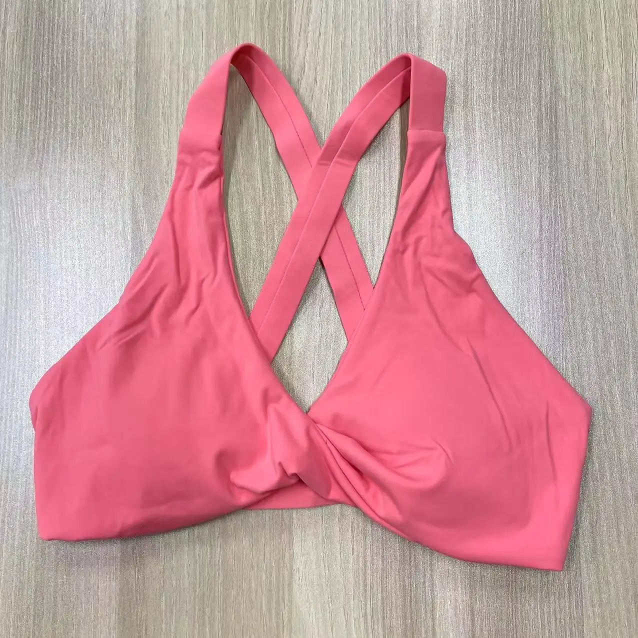 Women's Wide Strap Halter Sports Bra