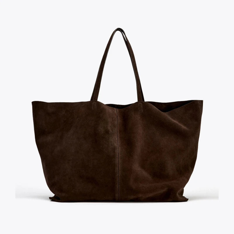 Women's Soft Shoulder Tote Bag with Carry Handles and Multiple Shapes