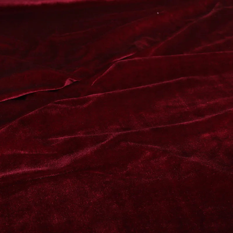 Long Velvet Hooded Cape for Layering over Outfits
