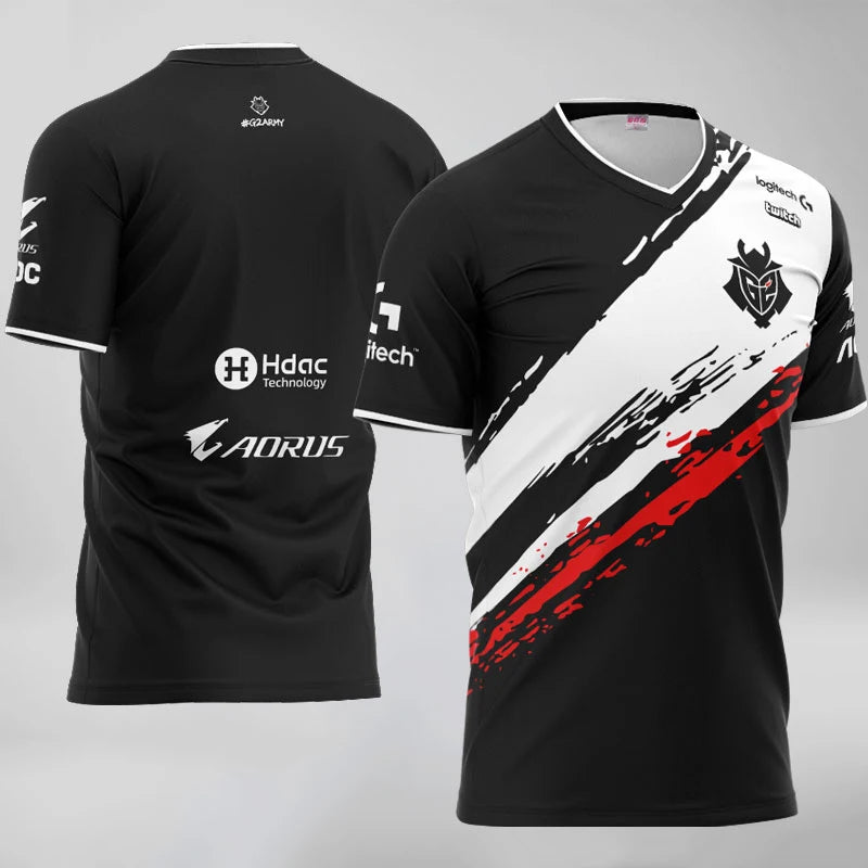 G2 Esports Graphic Short Sleeve T-shirt For Sports Outfits