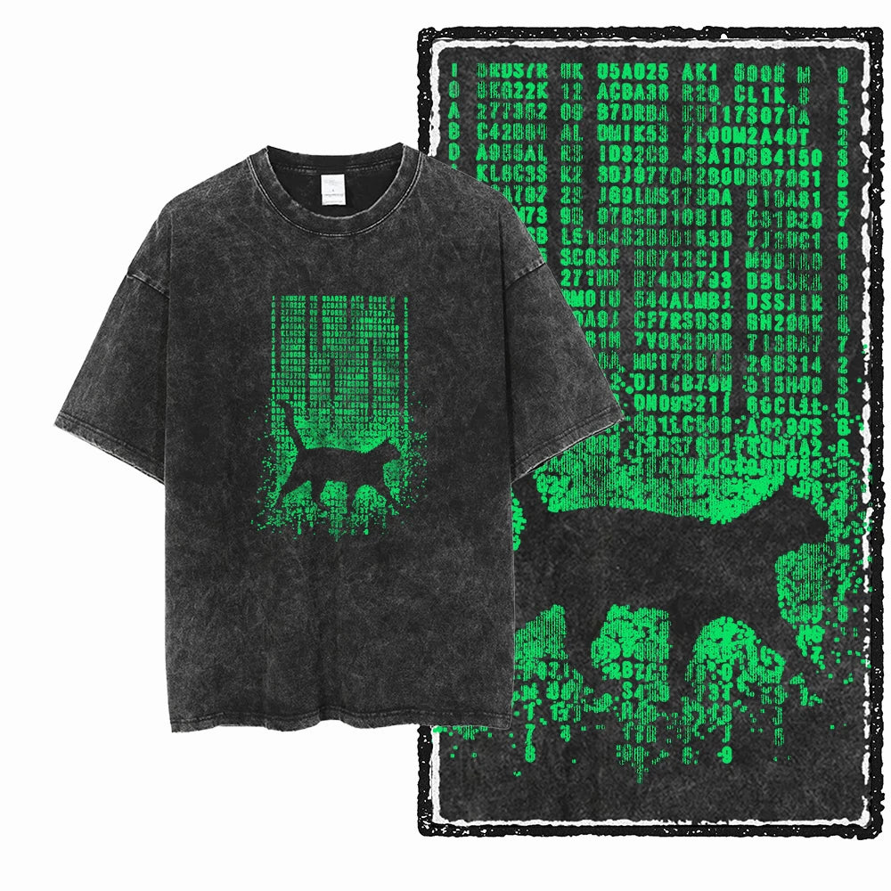 Graphic Crew Neck Short Sleeve Casual Pullover T Shirt