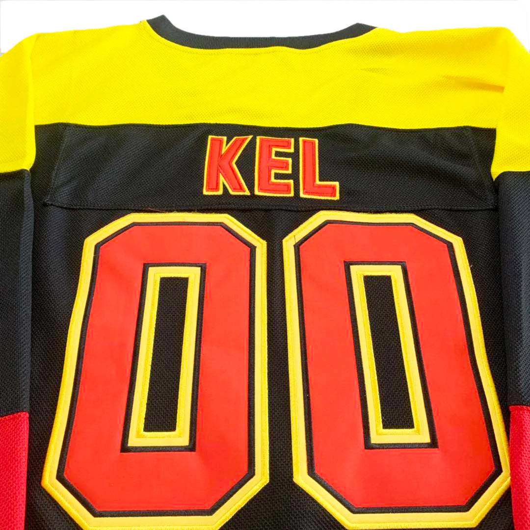 Kel Number Double Zero Long Sleeve Jersey For Sports Outfits