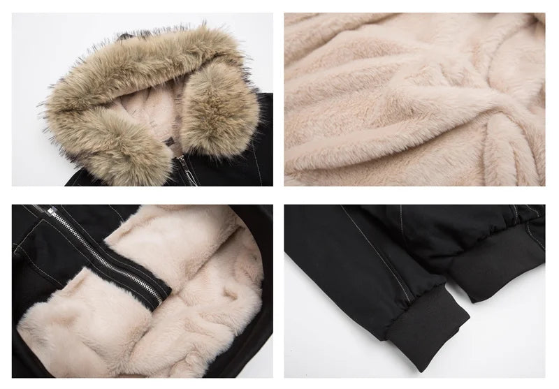 Women's Trimmed Hood Zip Front Jacket for Layered Outfits