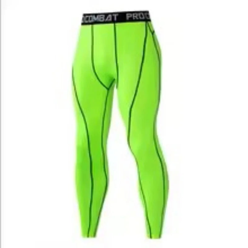 Men's Fitted Training Leggings for Gym and Running