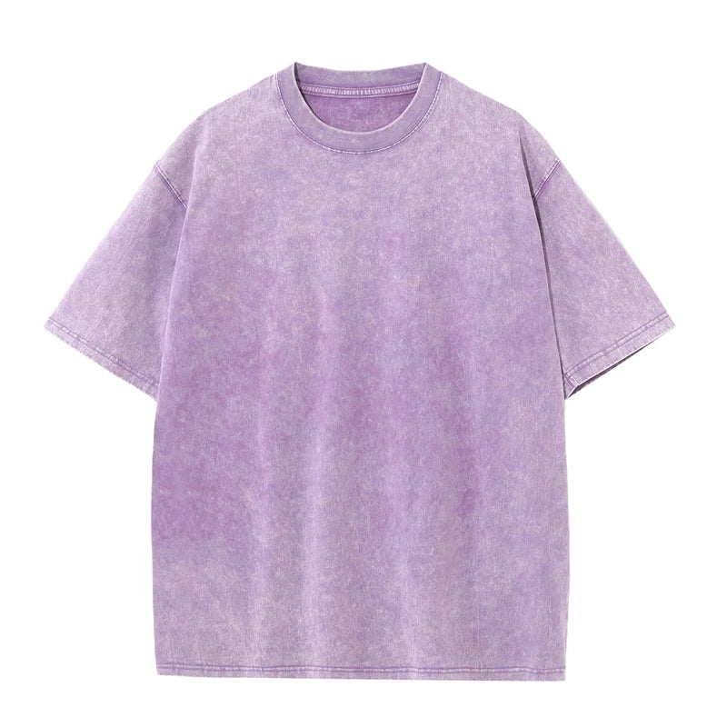 Men’s Washed Oversized Short-Sleeve T-Shirt