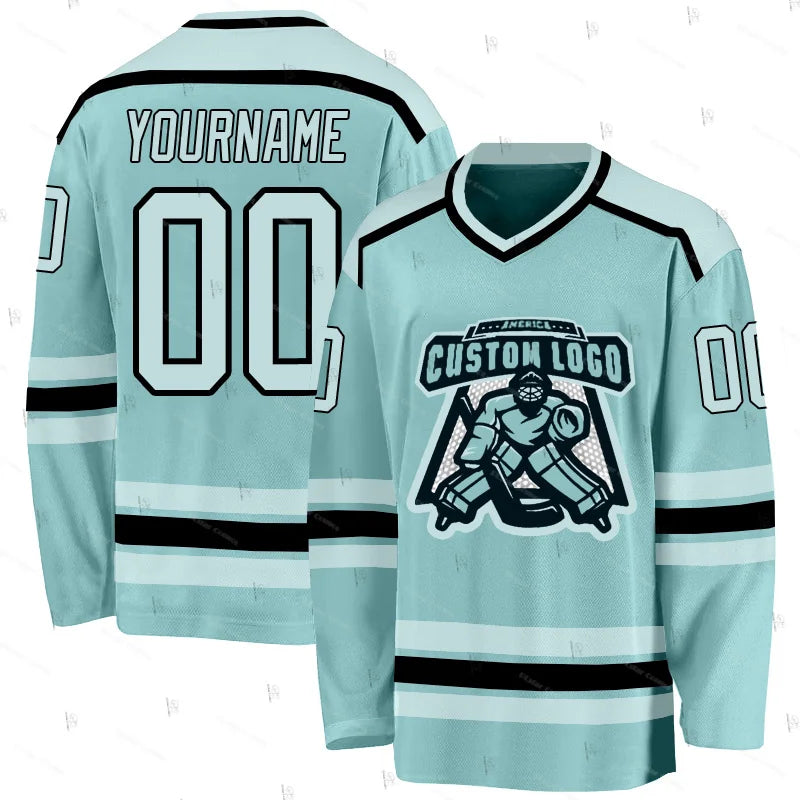 Gradient Number Design Long Sleeve Jersey For Sports Outfits