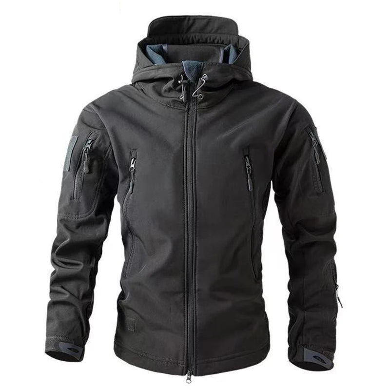 Men's Zip-Front Softshell Jacket