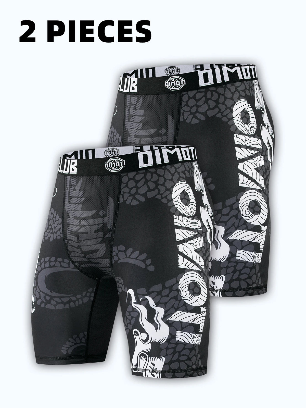 Men's Fitted Training Shorts for Gym and Running