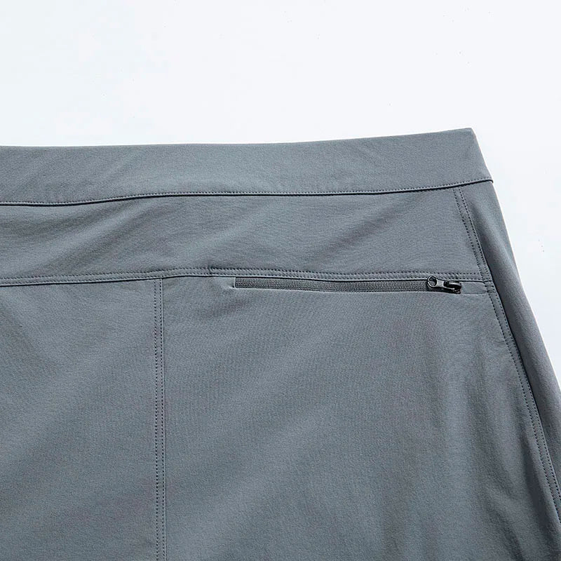 Lightweight Stretch Hiking Shorts with Zippered Pockets