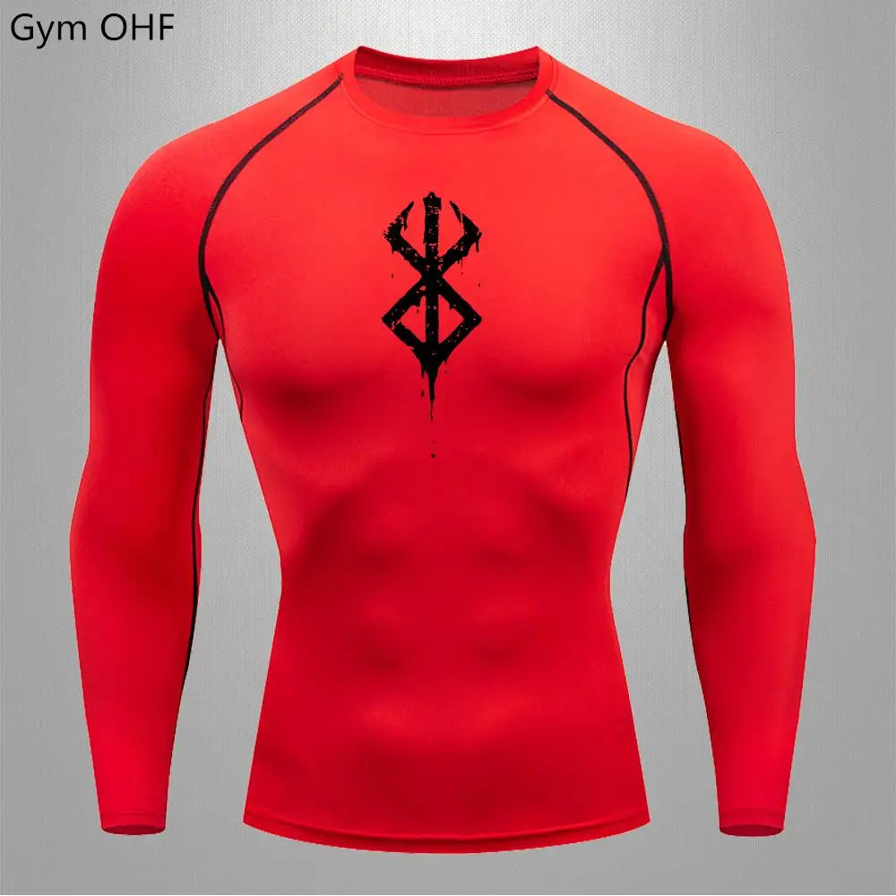 Fitted Crew Neck Short Sleeve Compression T Shirt