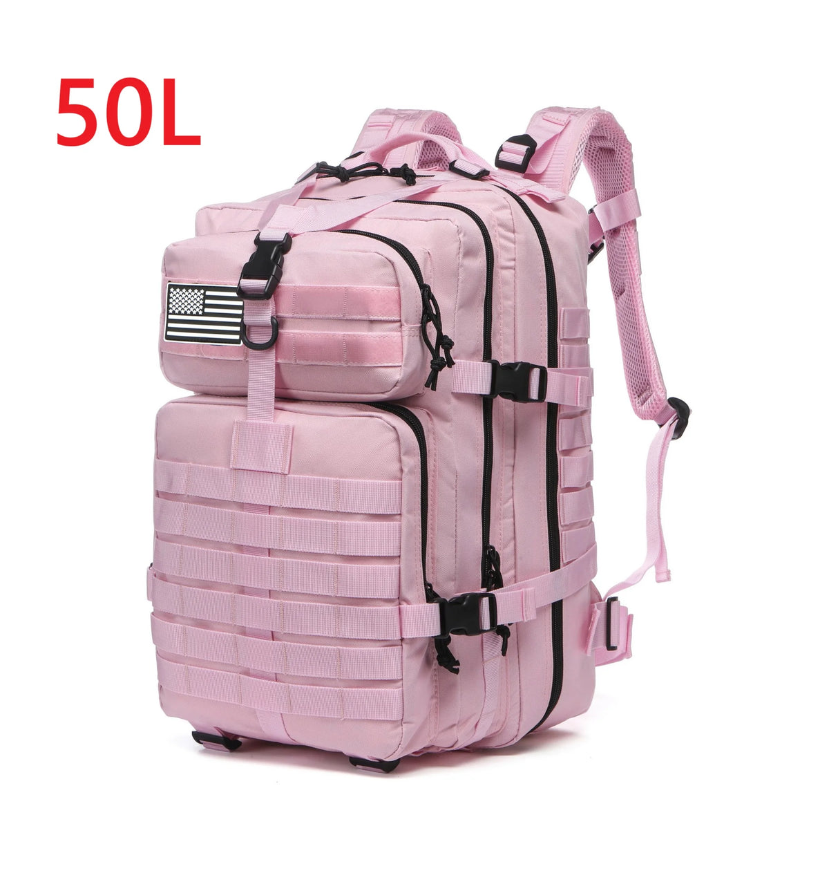 Outdoor Webbing Backpack with Original Pack Size Options