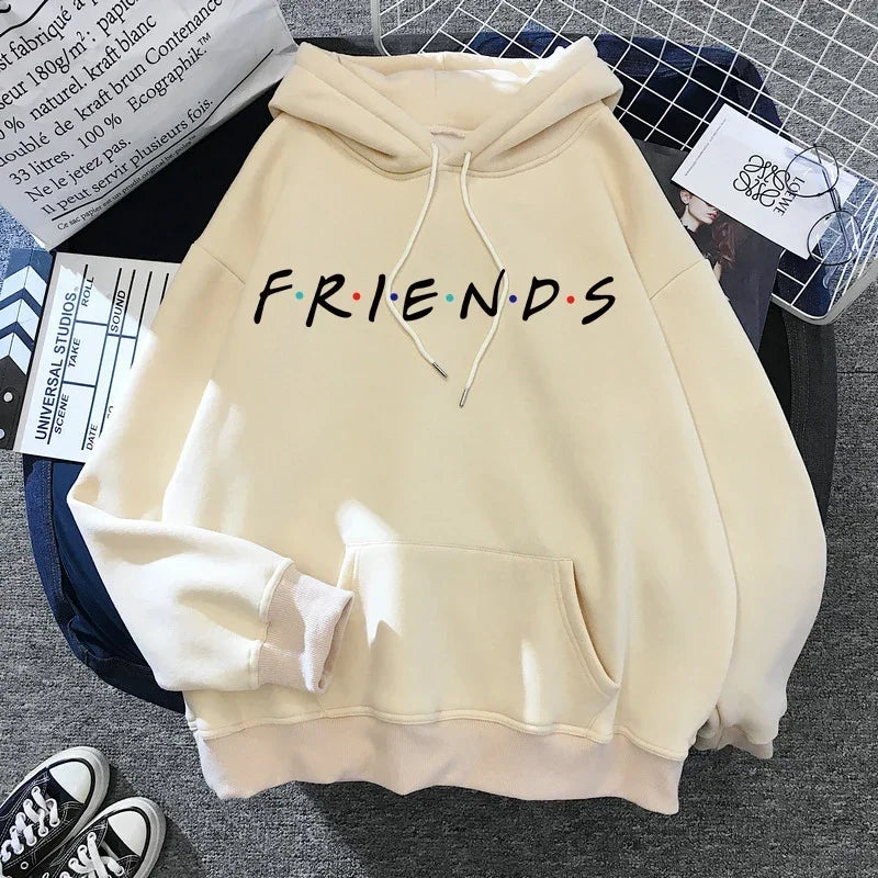 Letter Graphic Long Sleeve Pullover Casual Hoodie for Layering
