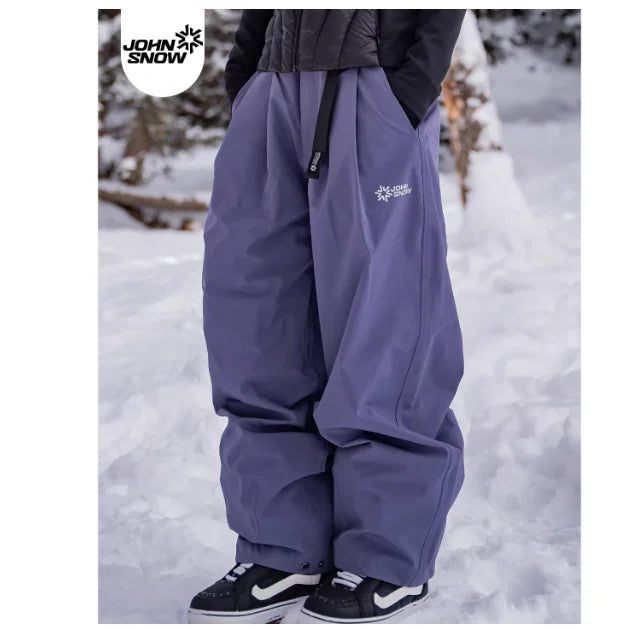 Full Length Loose Fit Ski and Snowboard Winter Pants