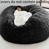 Soft Warm 7FT 183*90cm Fur Giant Removable Washable Bean Bag Bed Cover Comfortable Living Room Furniture Lazy Sofa Coat