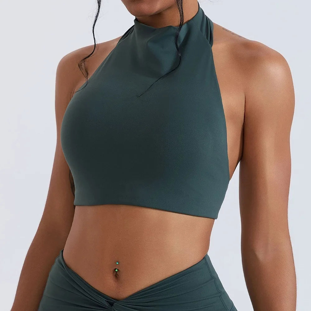 Women's High-Neck Sports Bra