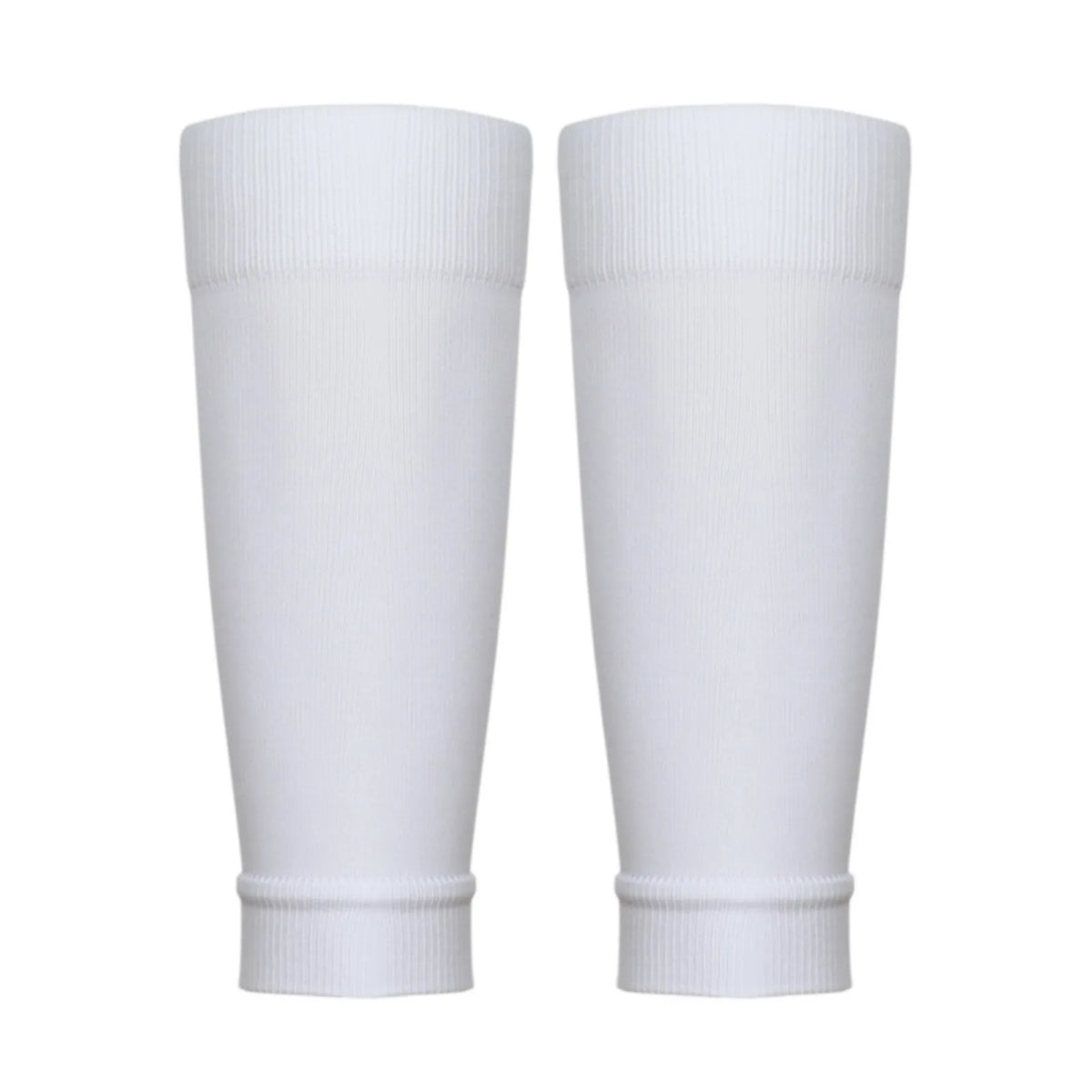 Solid Calf Sleeves with Open End Footless Shape