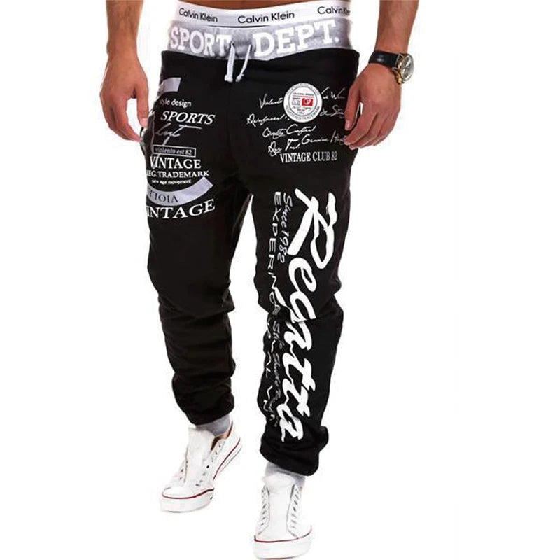 Full Length Loose Fit Casual Streetwear Drawstring Pants