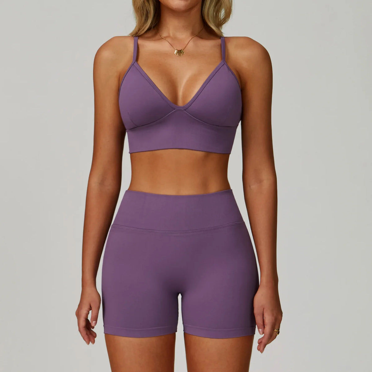 Women's Bra And Leggings Yoga Set For Workout Outfits