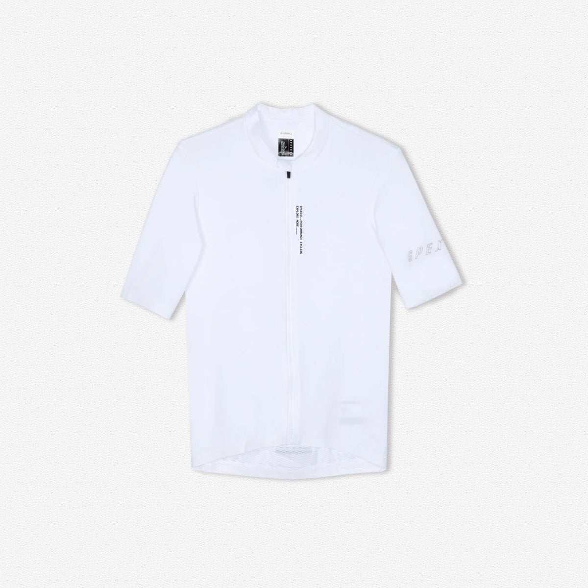 Men's Short Sleeve Zip-Front Cycling Jersey for Summer Road Bike Rides