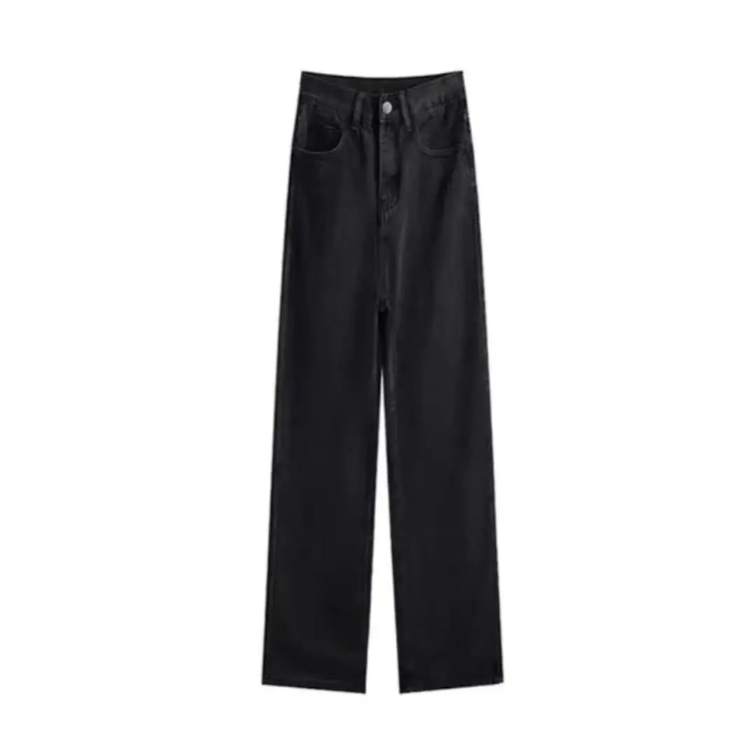 Women's Totem Graphic Wide Leg Denim Jeans For Everyday Outfits