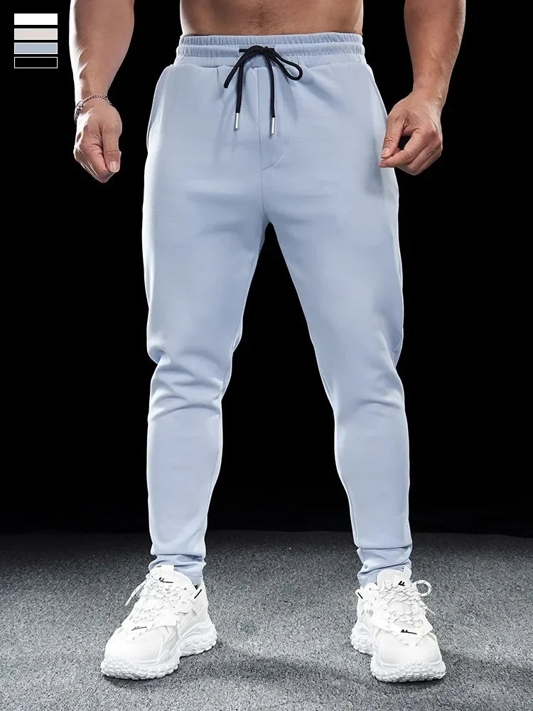 Full Length Drawstring Waist Casual Running Jogger Pants
