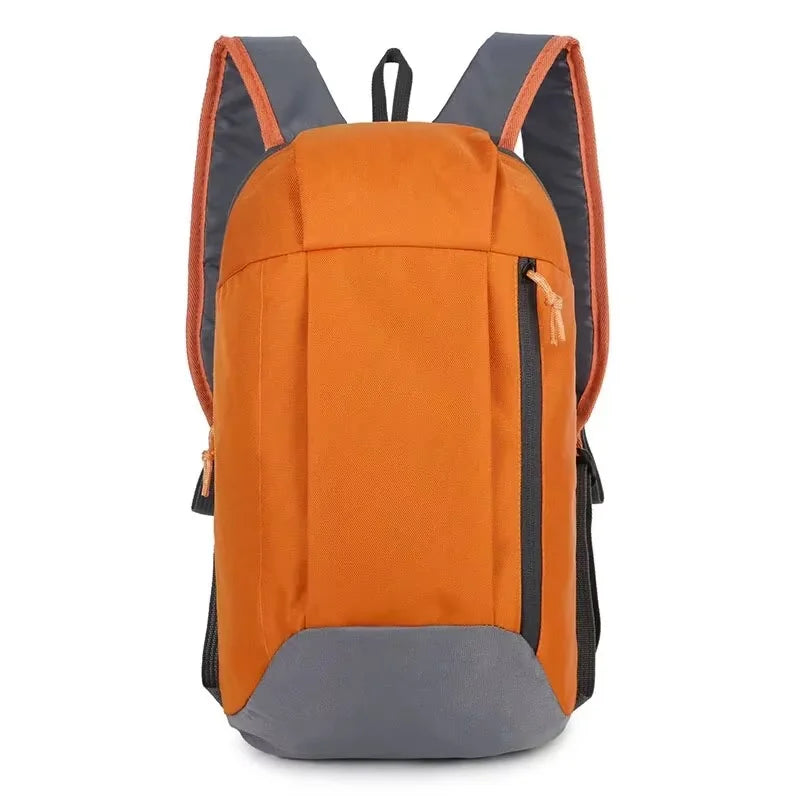 Compact Sports Backpack with Front Pocket and Shoulder Straps