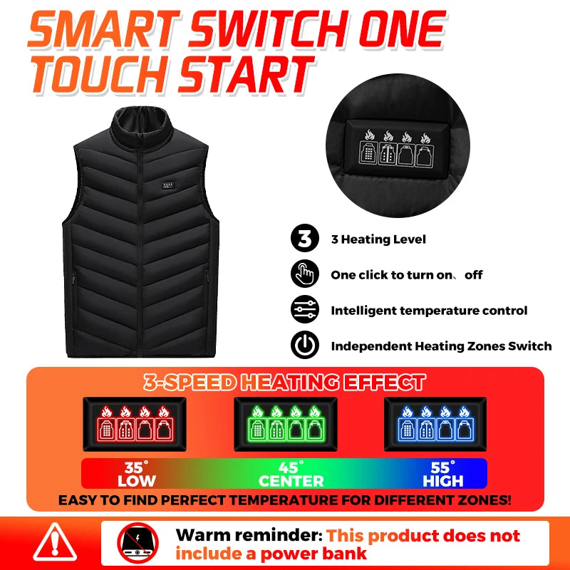 USB Heated Vest