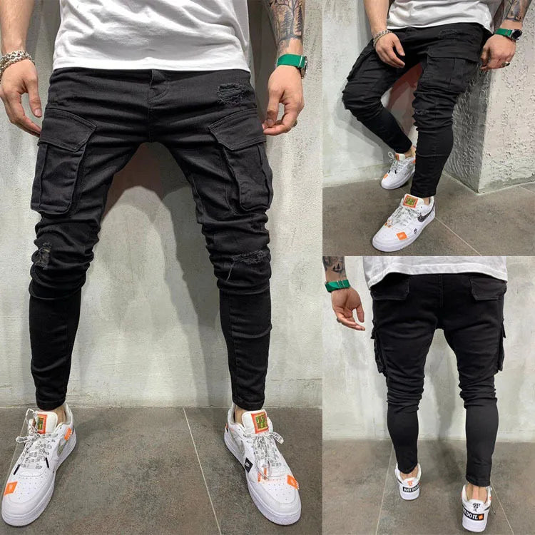 Men's Straight Leg Denim Jeans for Casual Everyday Wear