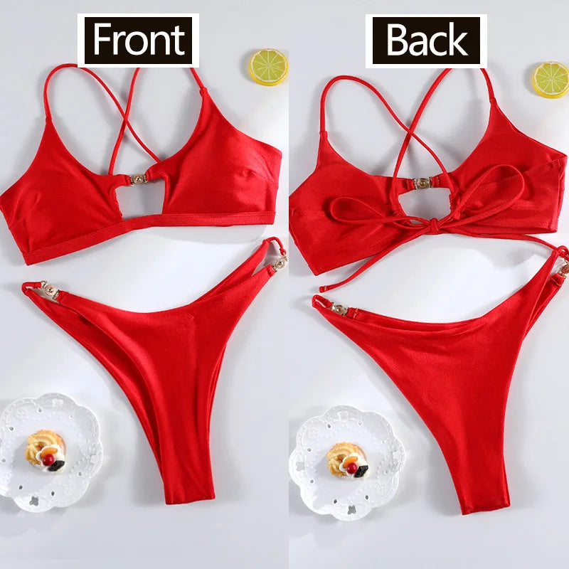 Bandage Detail Bikini