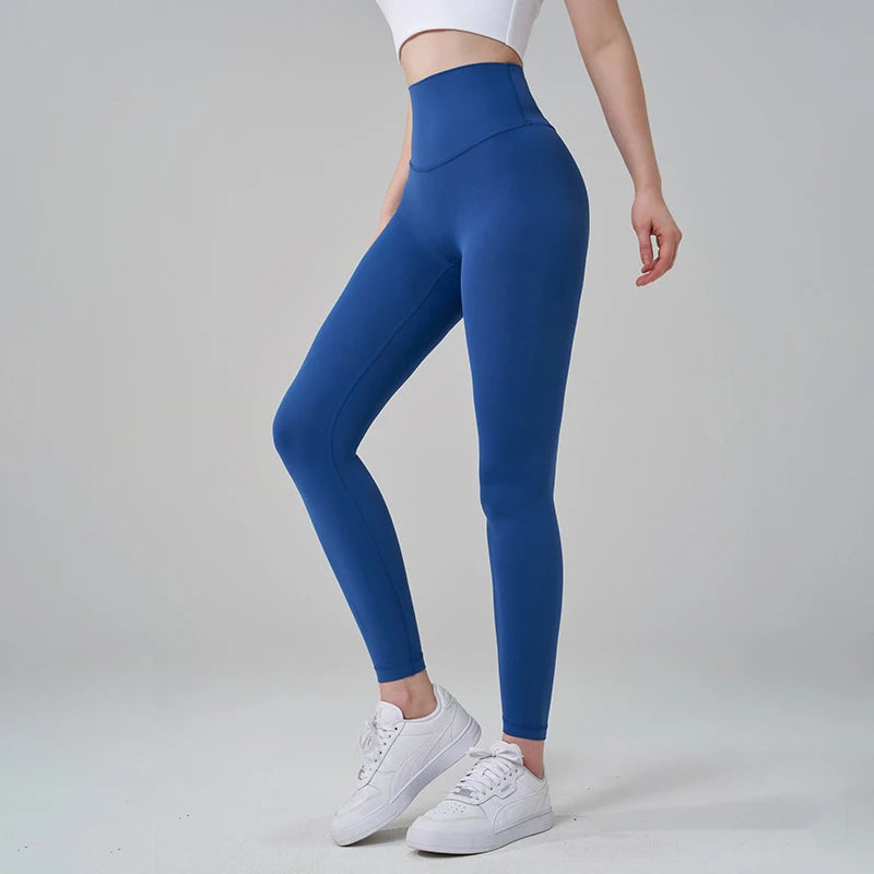 Women's Side Pocket Full Length Leggings For Workout Outfits