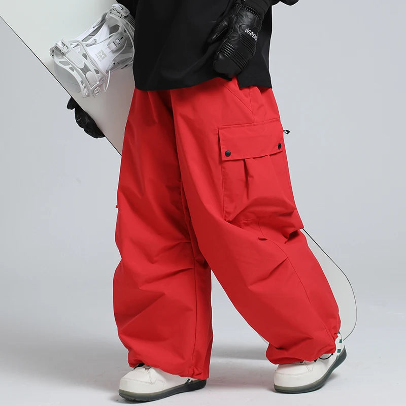 Full Length Loose Fit Ski and Snowboard Winter Pants