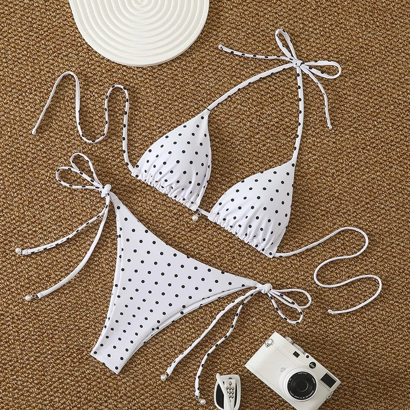 Dot Print Bikini