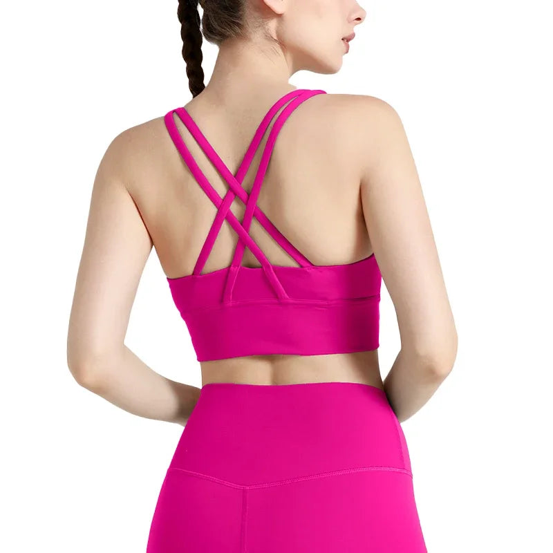 Women's Cross-Back Sports Bra
