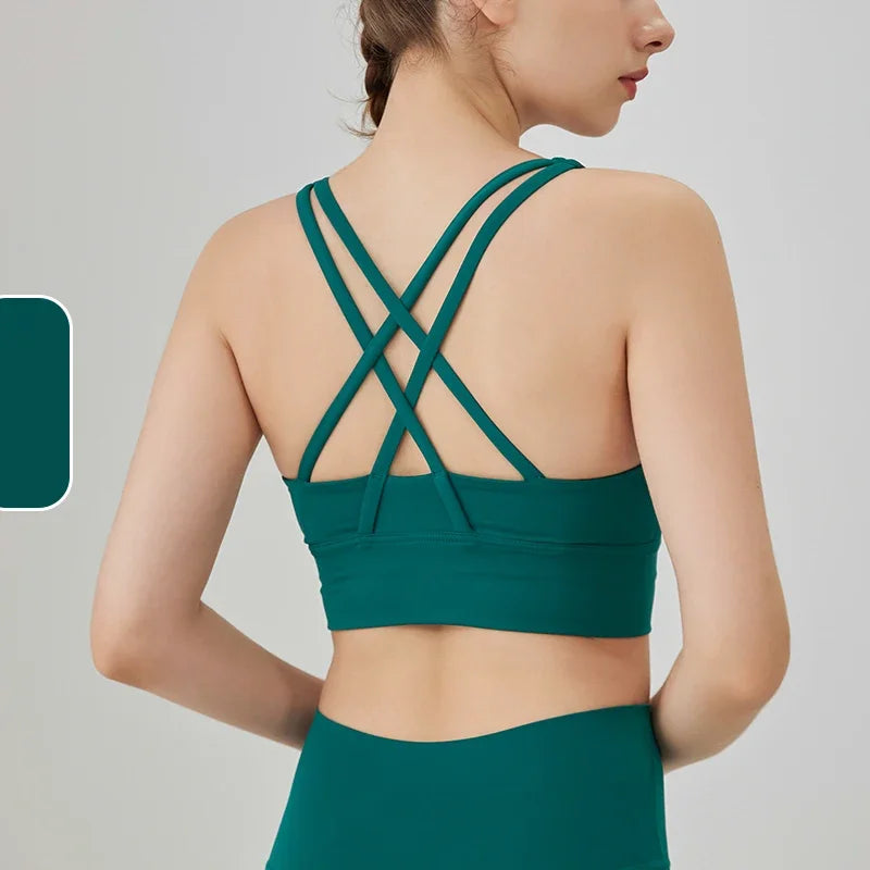 Women's Cross-Back Sports Bra