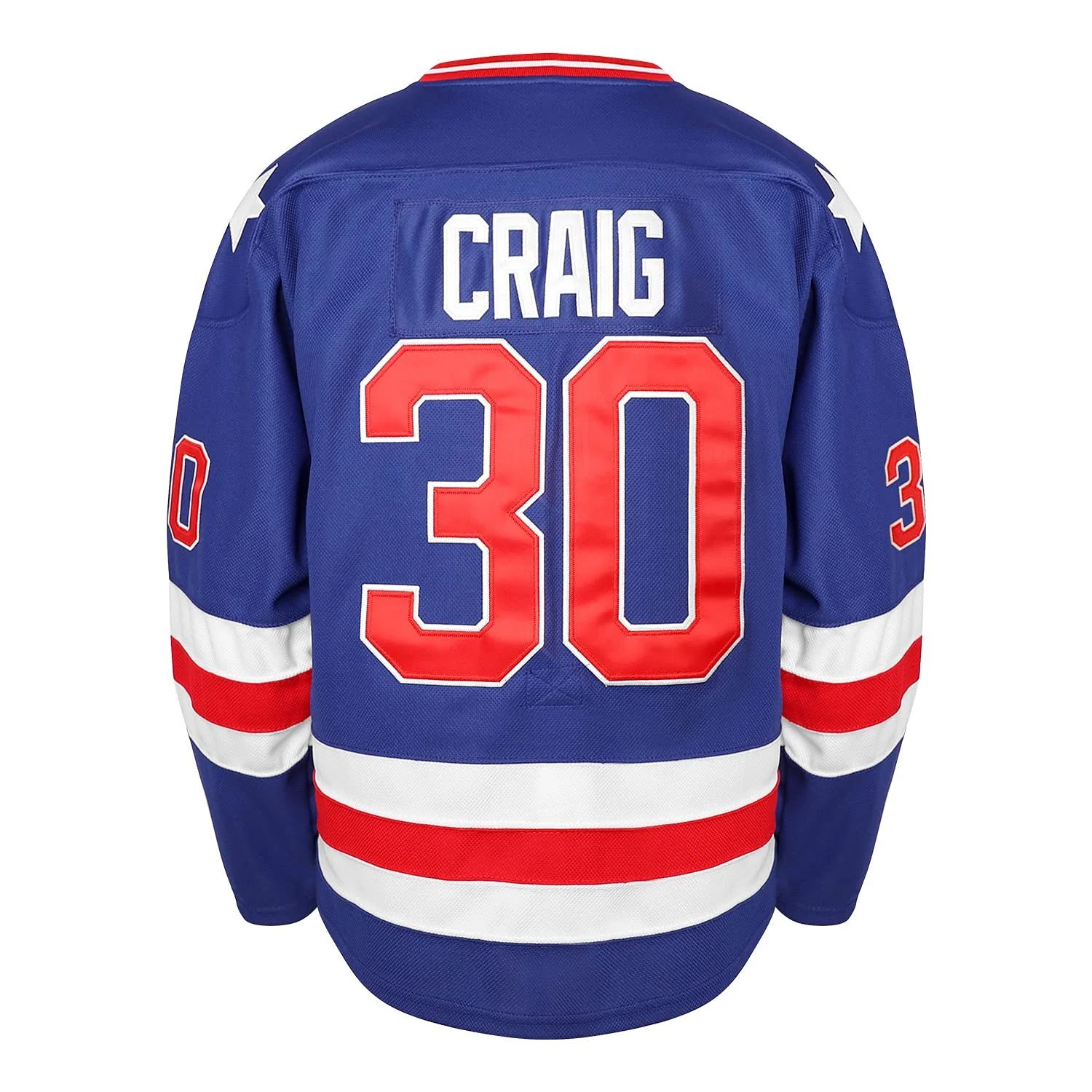 USA Player Number Graphic Long Sleeve Jersey For Sports Outfits