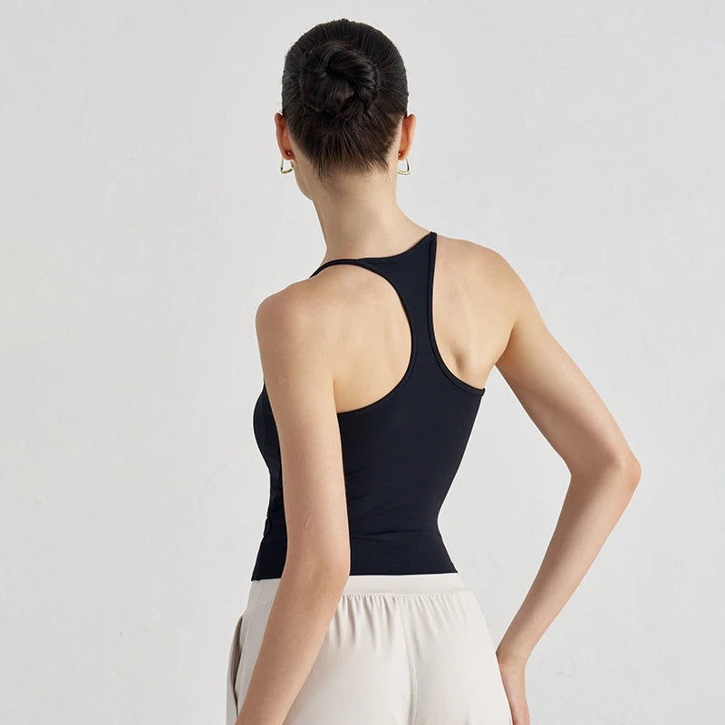 Women's Scoop Neck Racerback Tank Top