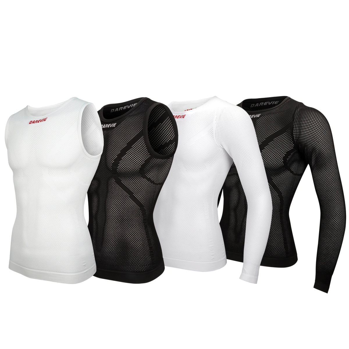 Fitted Cycling Base Layer Shirt with Sleeve Style Options