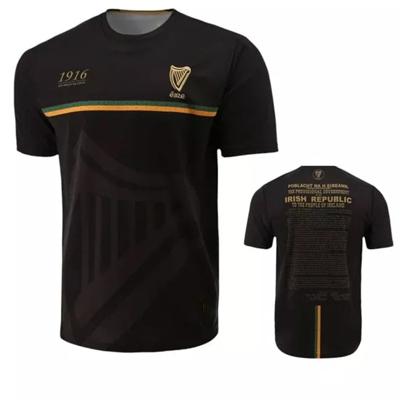 Ireland Commemoration Football Short Sleeve T-shirt For Sports Outfits