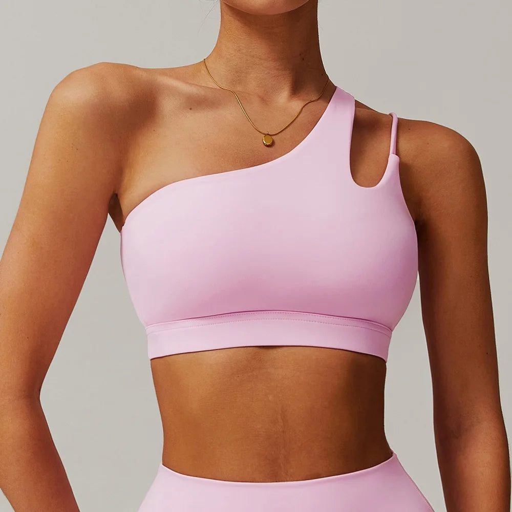 Women's One-Shoulder Sports Bra