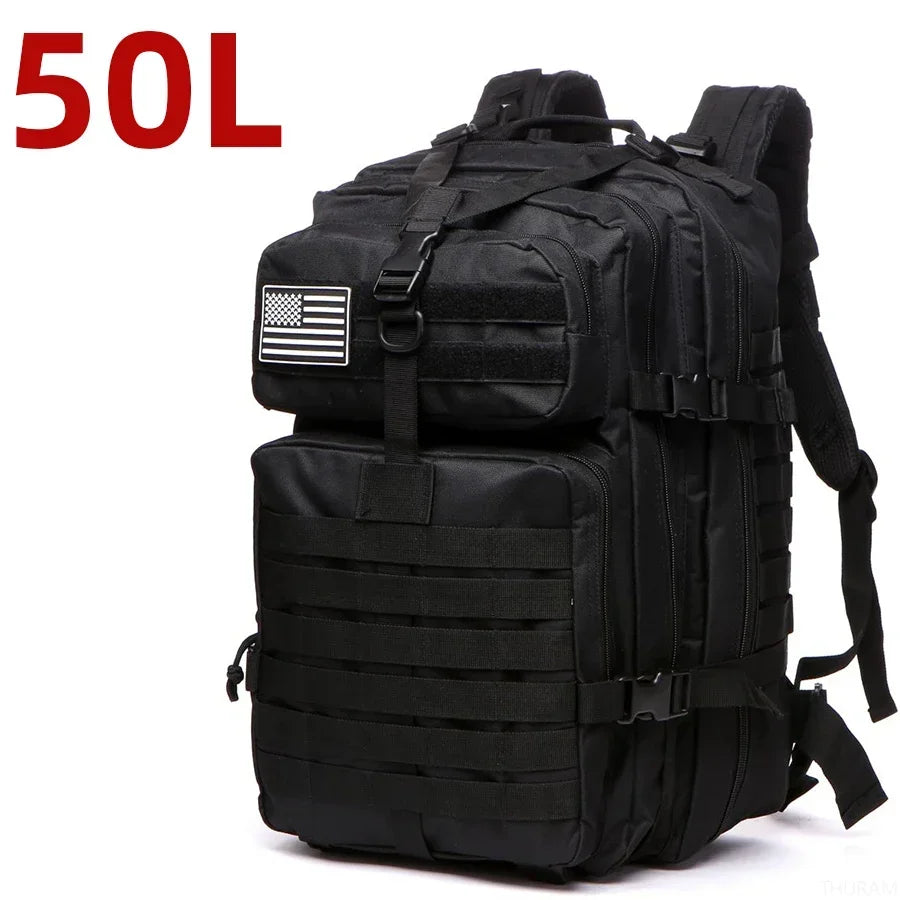 Outdoor Webbing Backpack with Original Pack Size Options