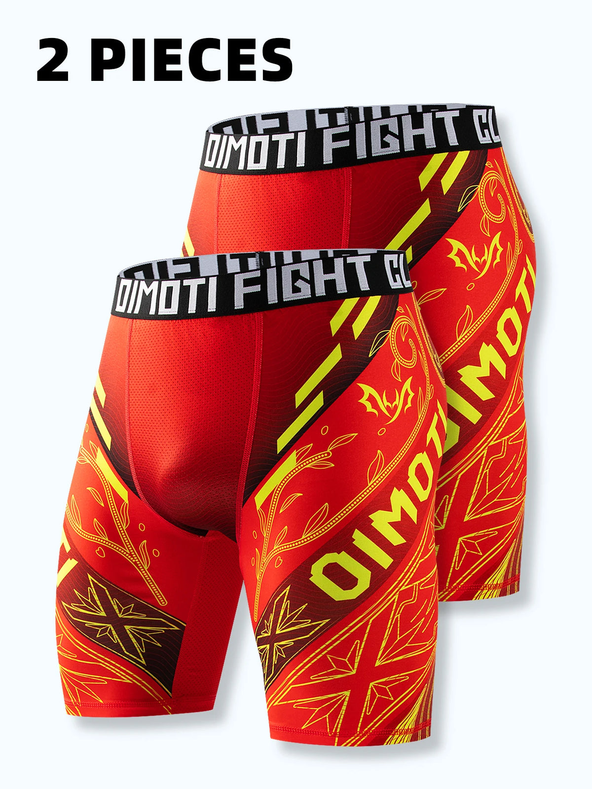 Men's Fitted Training Shorts for Gym and Running