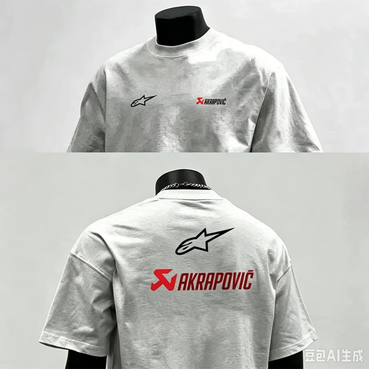 Motorcycle Graphic Short Sleeve T-shirt For Sports Outfits