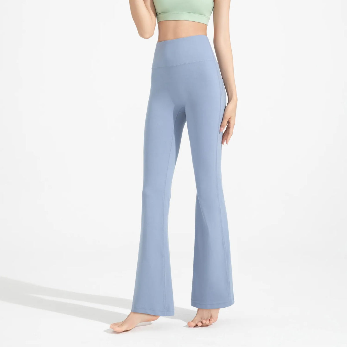 Women's High Waist Flared Leggings For Workout Outfits