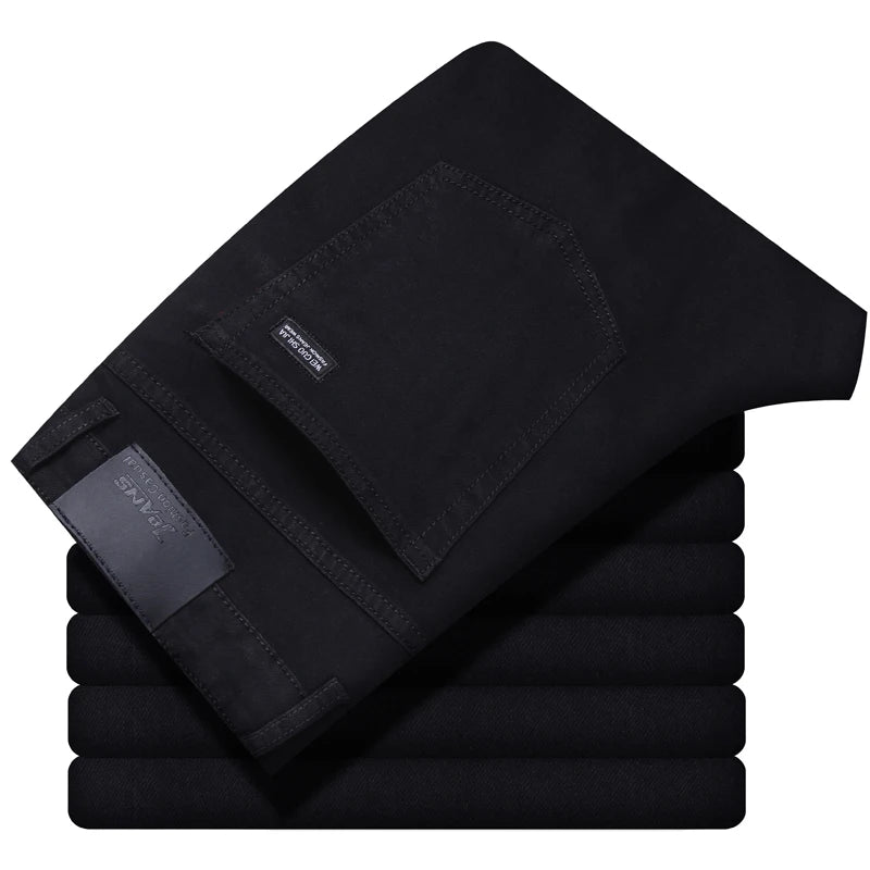 Men's Straight Leg Denim Jeans for Casual Everyday Wear