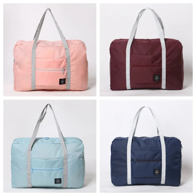 Foldable Travel Duffel Bag with Long Carry Handles